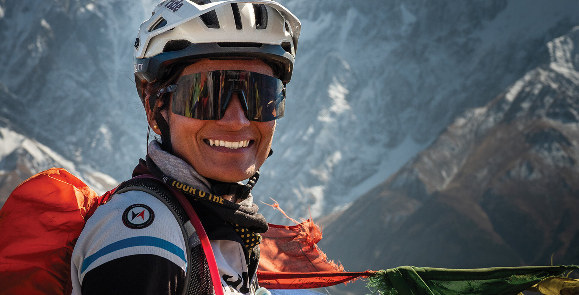 Nepalese racer Usha Khanal is right at home in the highest mountains on Earth.