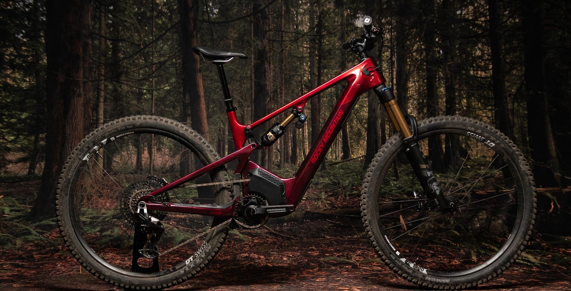 The new Altitude Powerplay has similar lines to Rocky's other e-bikes, with a totally different suspension system.