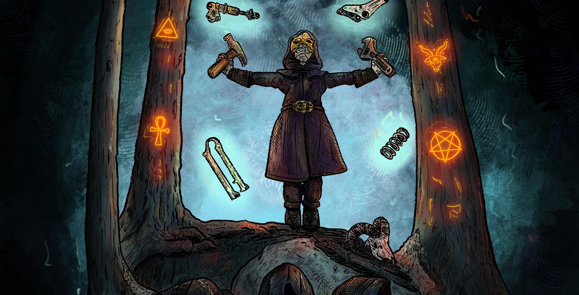 If you have to sacrifice a goat to get your shock to work, you might be in a cult. Illustration by: Cy Whitling