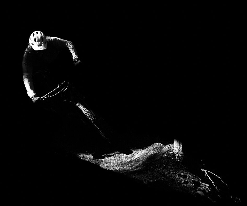 Carl Johnson. North Bend, Washington. Unlike much of my work—in which riders are mere details in a broader landscape—this image is just pure focus on the subject. To me, it highlights all the little intricacies that reveal the very essence of the moment. It’s everything, and nothing more.