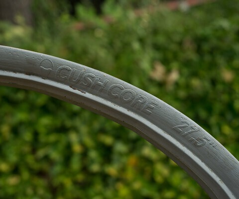 The CushCores come in both 27.5" and 29" versions for all those who huck.