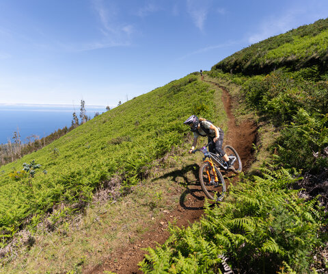 Spanning six days, Trans Madeira is the ultimate tour of the islands of Madeira and Porto Santo, with a daily average of 1,150 meters (3,773 feet) climbing and 3,200 meters (10,499 feet) descending, spread across four to seven timed stages a day. Photo courtesy of Trans Madeira