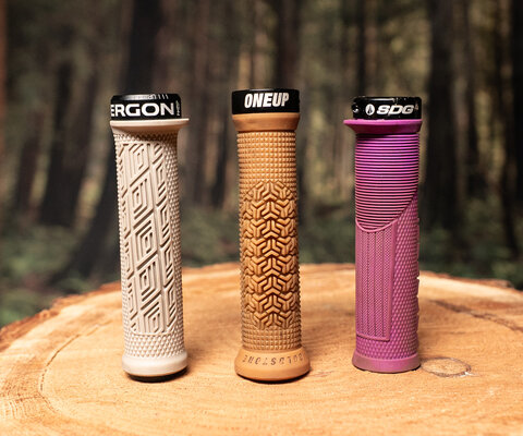 All three grips are available in black as well, if that's more your speed.
