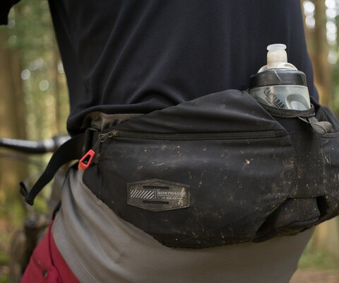 Bontrager's Rapid Pack is a great substitute for a backpack for short rides and quick missions.