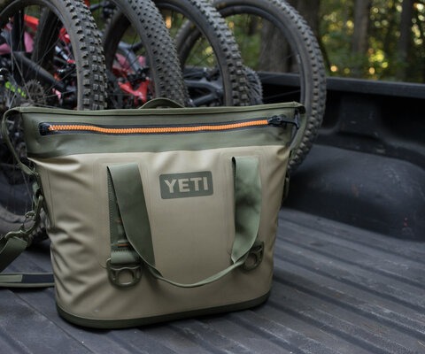 The Hopper Two 20 can easily fit 18 beers and a bag of ice, plenty for a full day excursion.