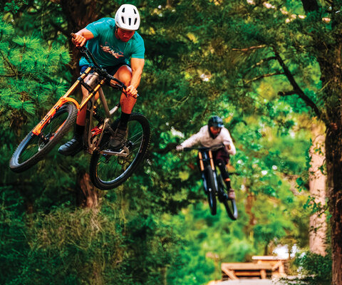 The FR512 crew has made the most of 41 feet of vertical at Rocky-Hill Ranch; trails like Six Pac show that just a few sessional hits beat a longer run.