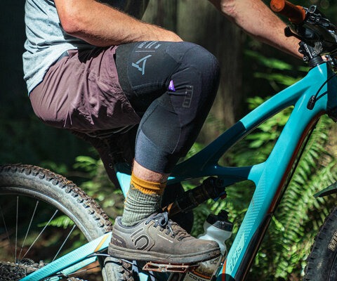 The Arcon LT knee pads are designed to biodegrade naturally, returning to the earth just like the leaves that nourish the forest floor.
