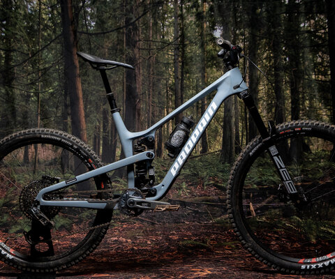 The new Tyee is available in several colors including this matte Pigeon Blue.