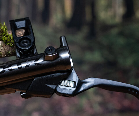 The lever end of this brakeset is very obviously new and updated.