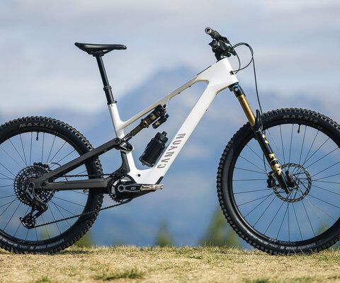 So slim it almost hides its motor and battery.
