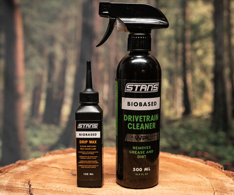 It's a two-ingredient process to clean and wax your chain.